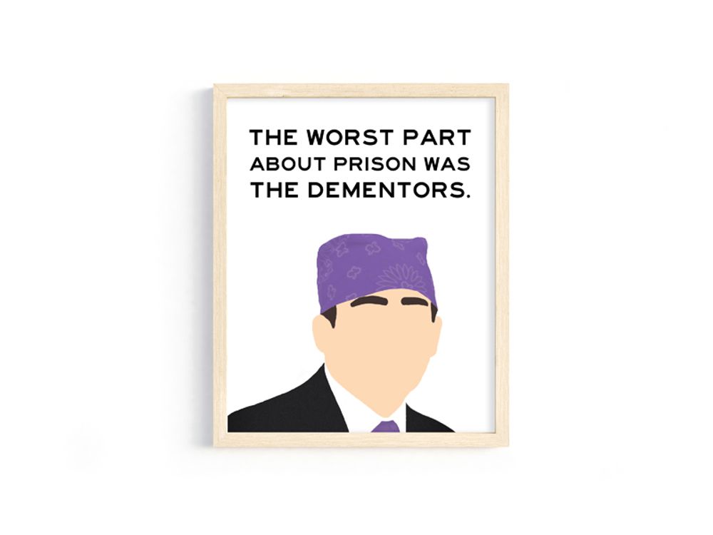 The Office Prison Mike 8x10 Digital Download