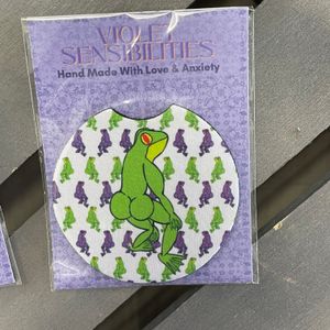 Green Booty Frog