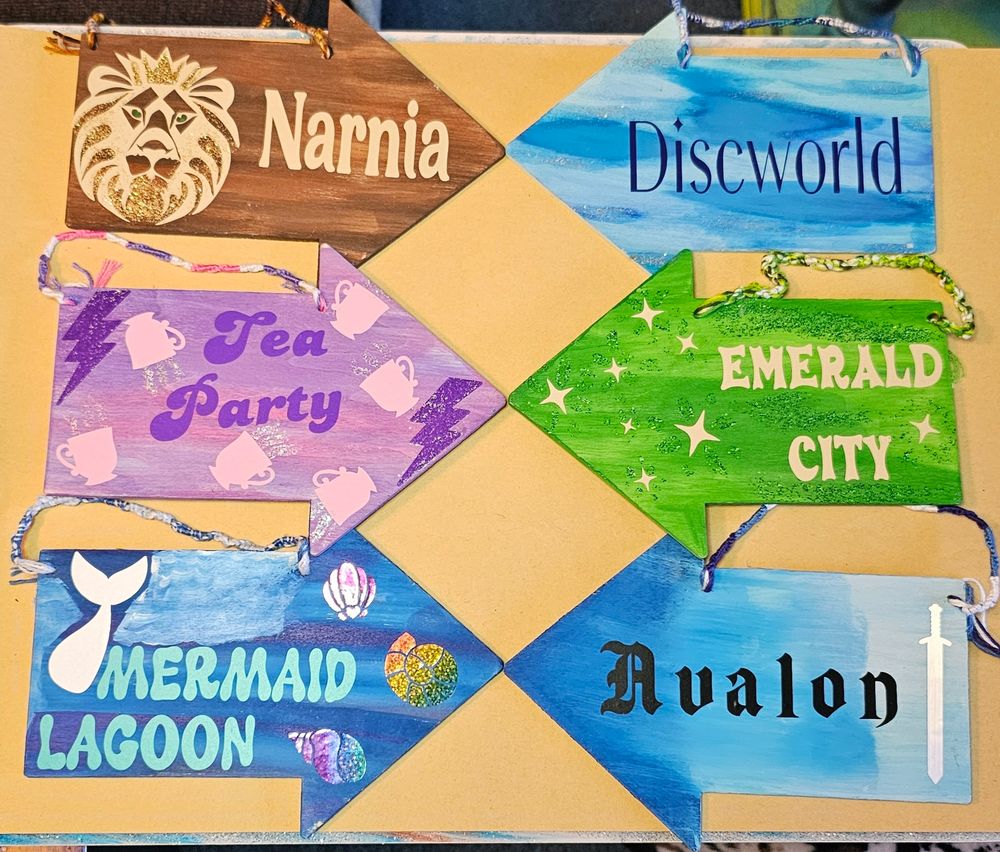 Fantasy Location Signs 