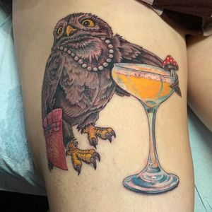 Lady owl nightcap