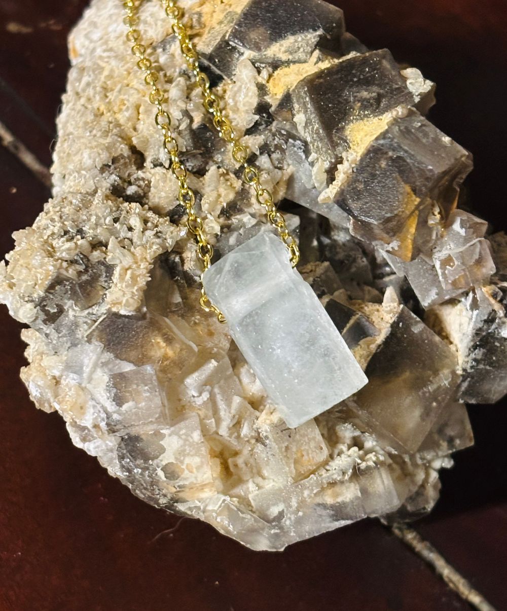 Pale Aquamarine Necklace