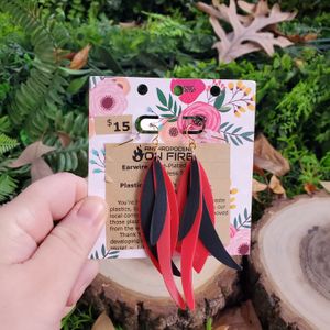 Willow Leaves, Red Base