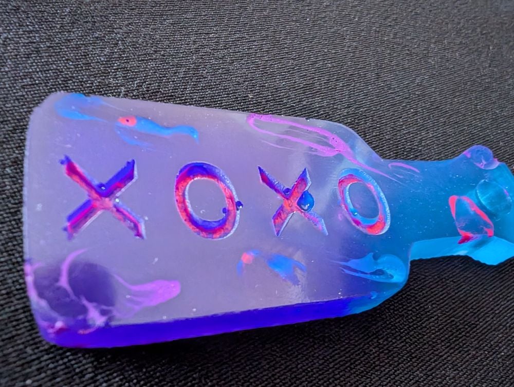 Handmade Paddle pendant 