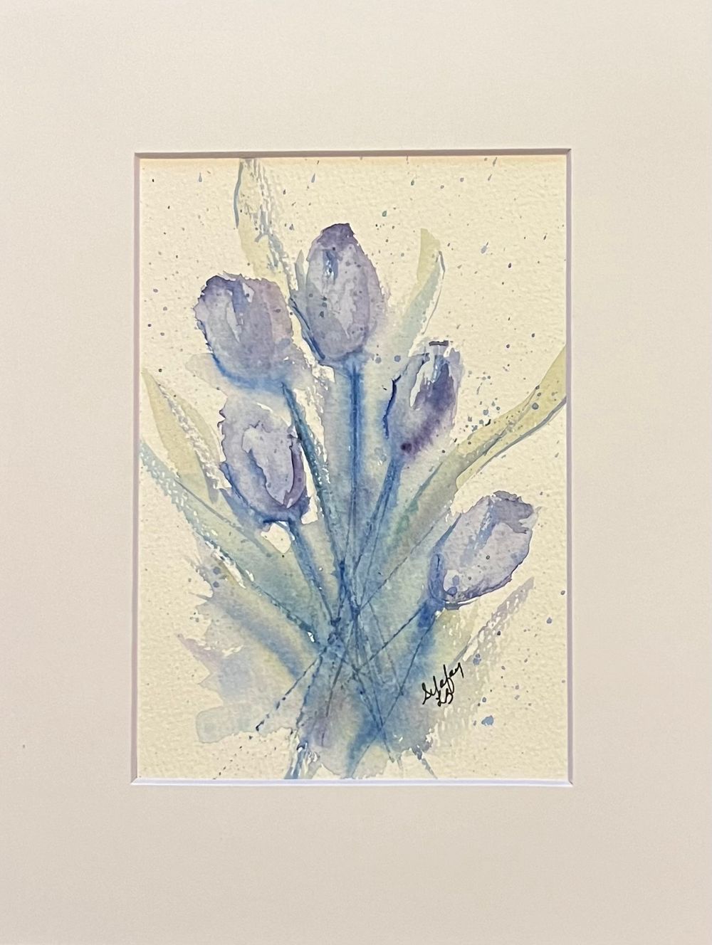 “Flowers of Blue”