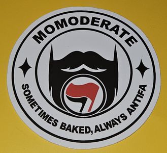 Mo Moderate sticker