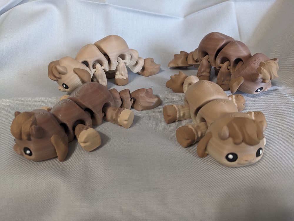 3D printed Cow