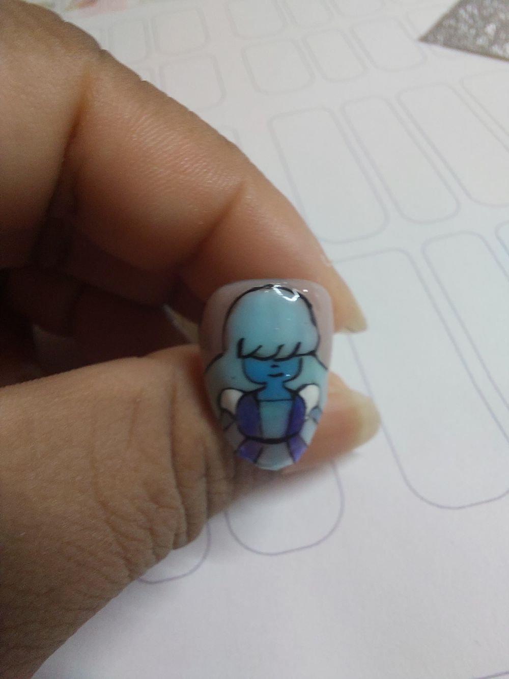 Gel Nail Art Sticker 