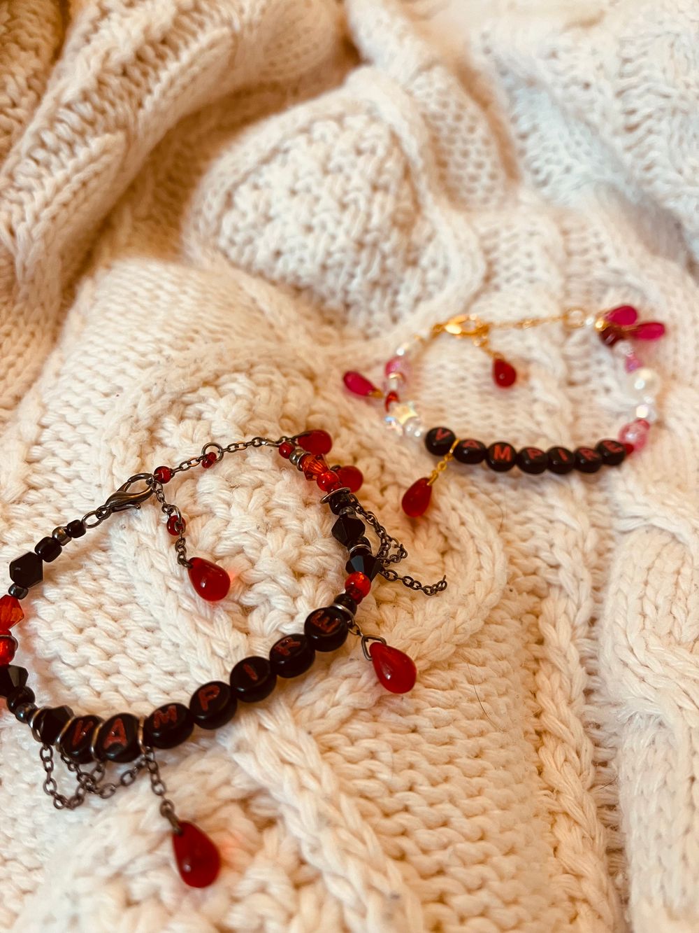 Vampire Friendship Bracelet 