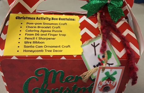 Christmas Activity Box Contents