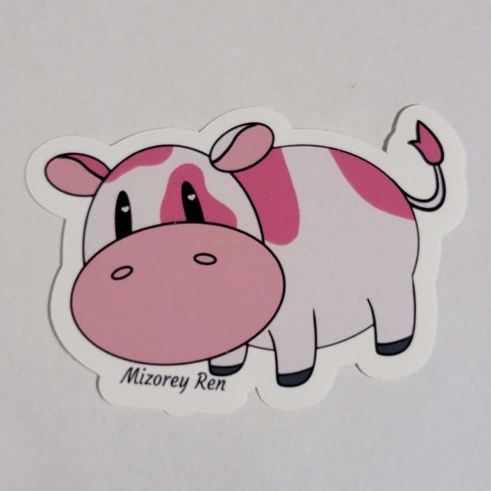Cow Sticker