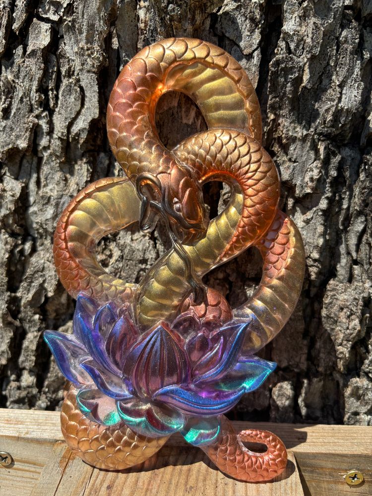 Snake and Flower