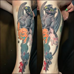 Toothless and the aristocats 