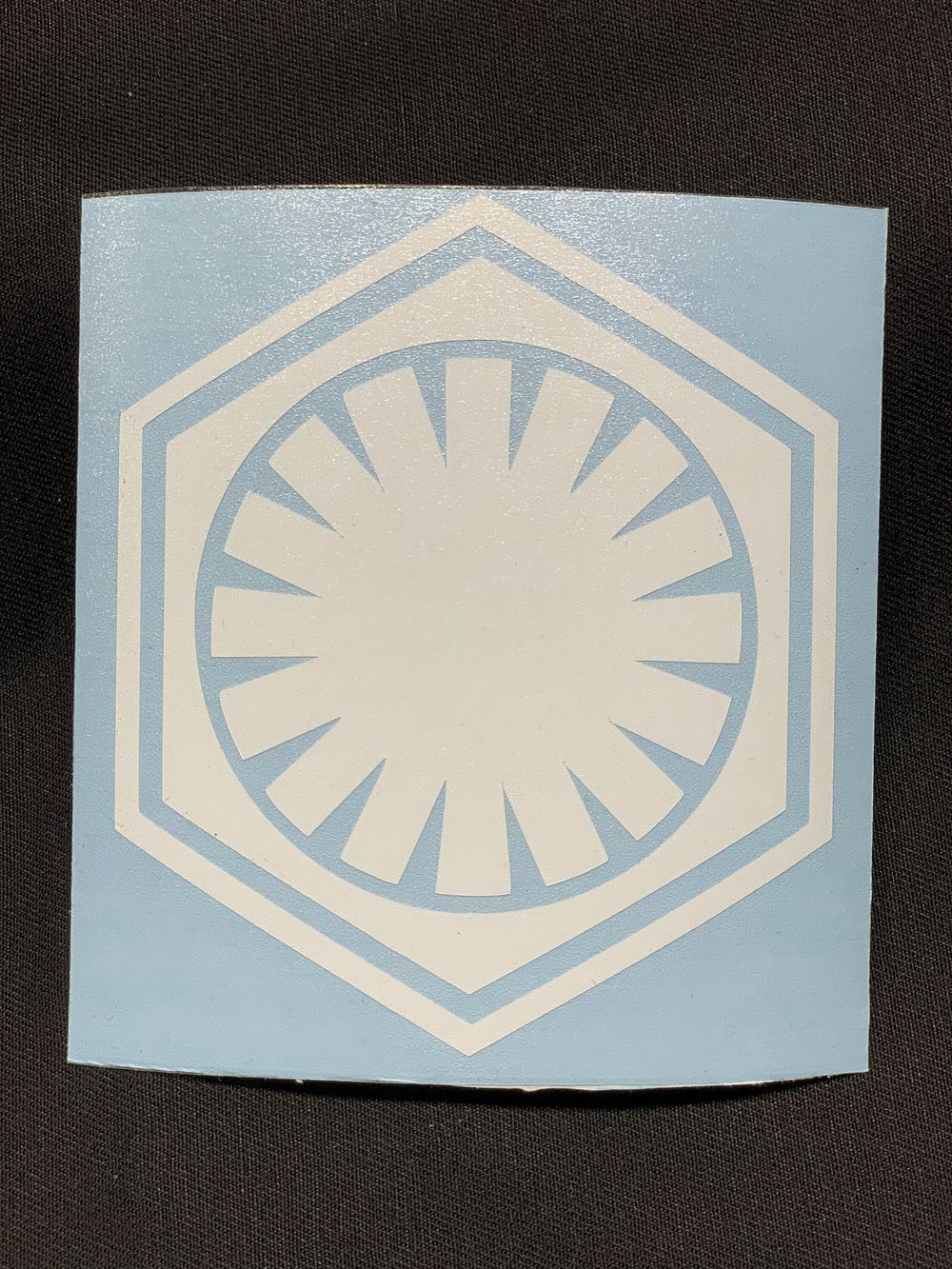 Star Wars First Order Logo Vinyl Decal