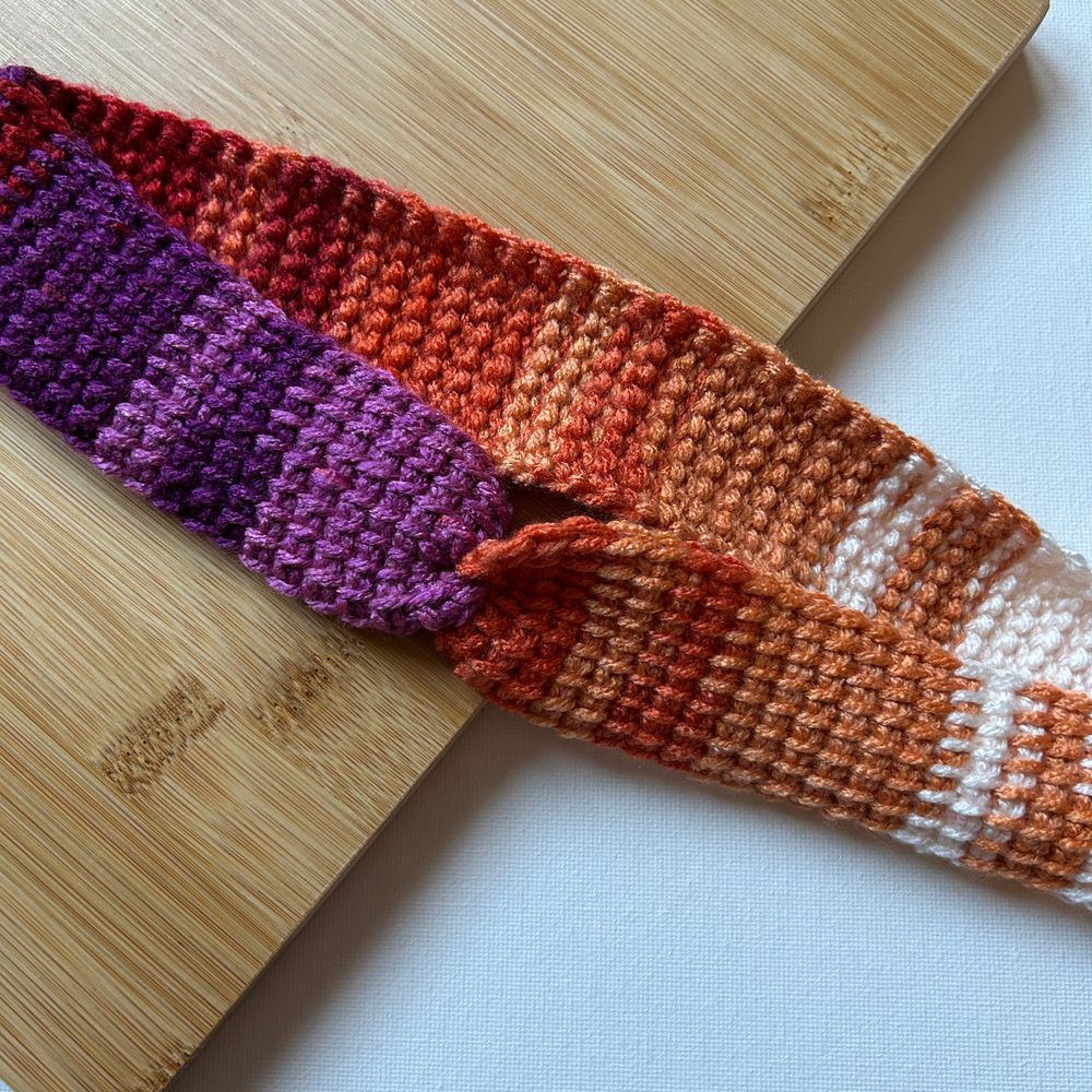 Sunset Twisted Headband 