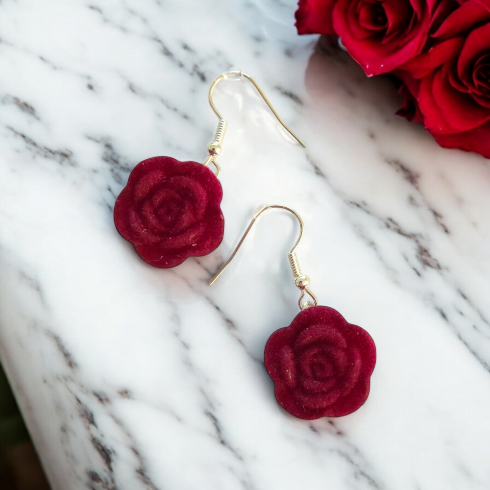 Rose Earrings