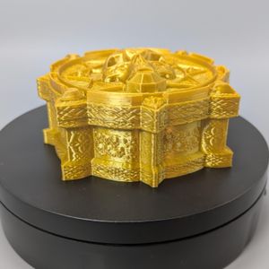 Details on the outside of the box.