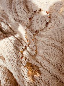the Autumnal Beta Pearl necklace