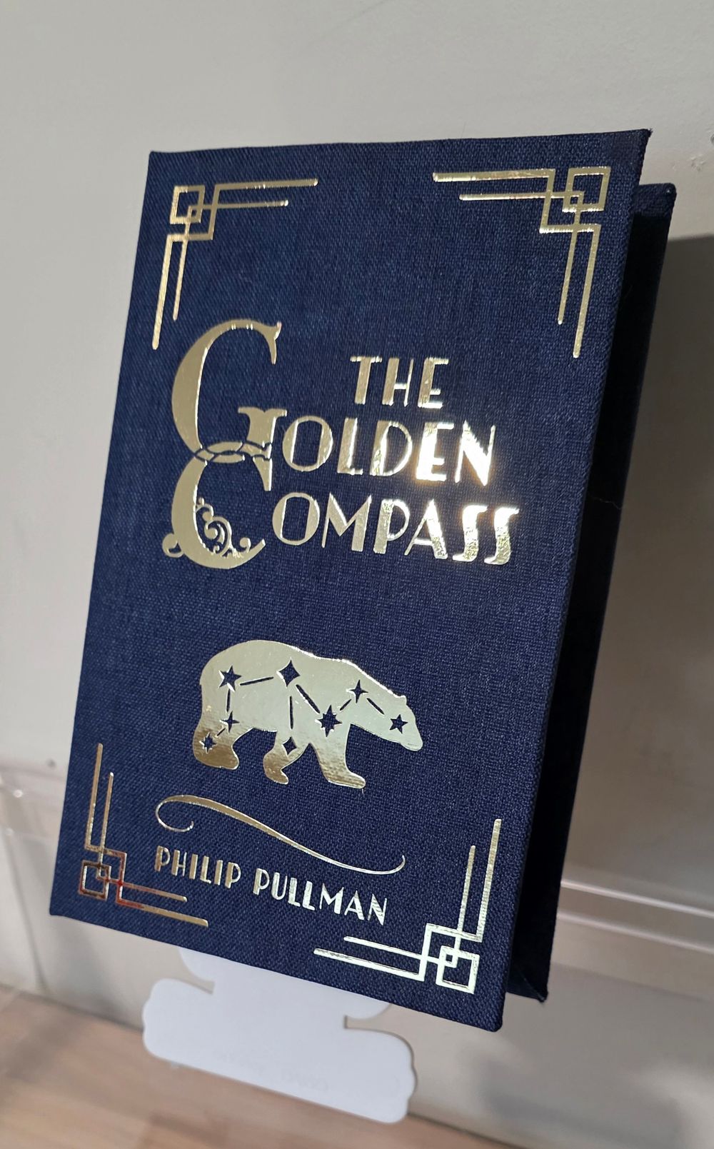The Golden Compass book rebind