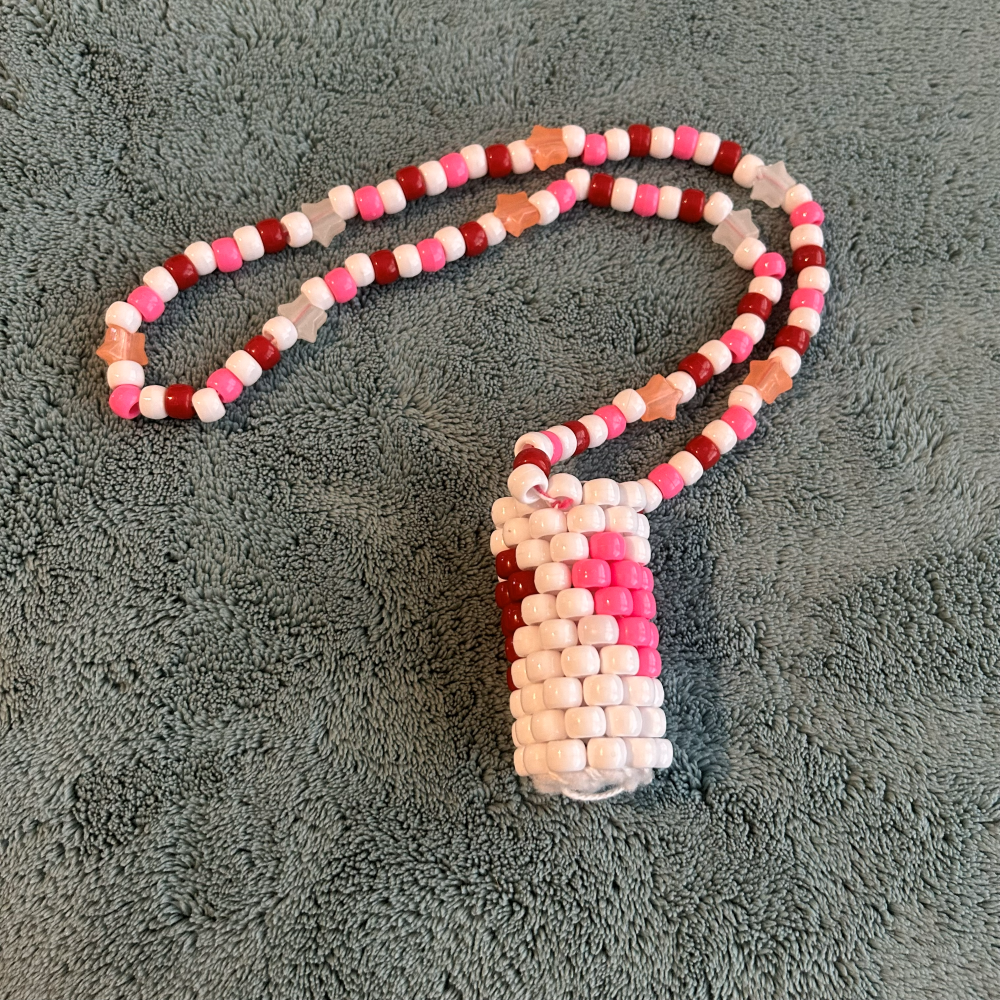 Heart Kandi Necklace Lighter Holder