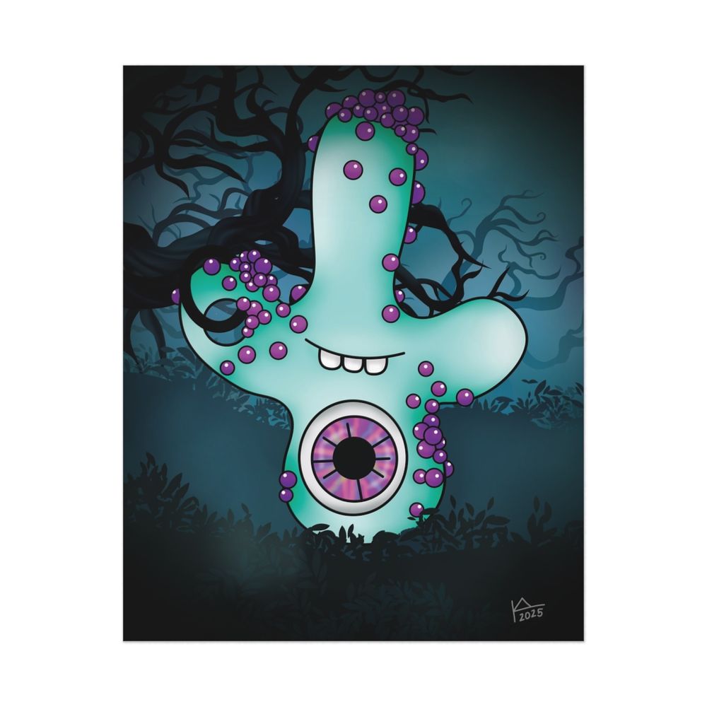 Kitt Wee Monster Print