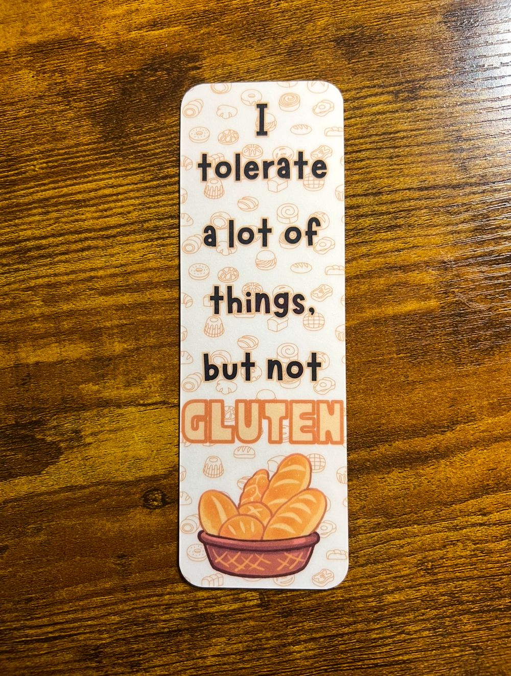 Gluten Bookmark