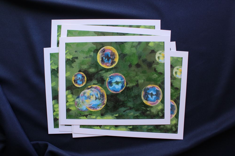 Bubbles Print 