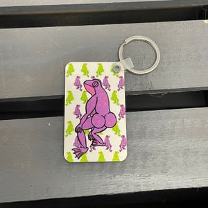 Purple Hearts Frog Side 2