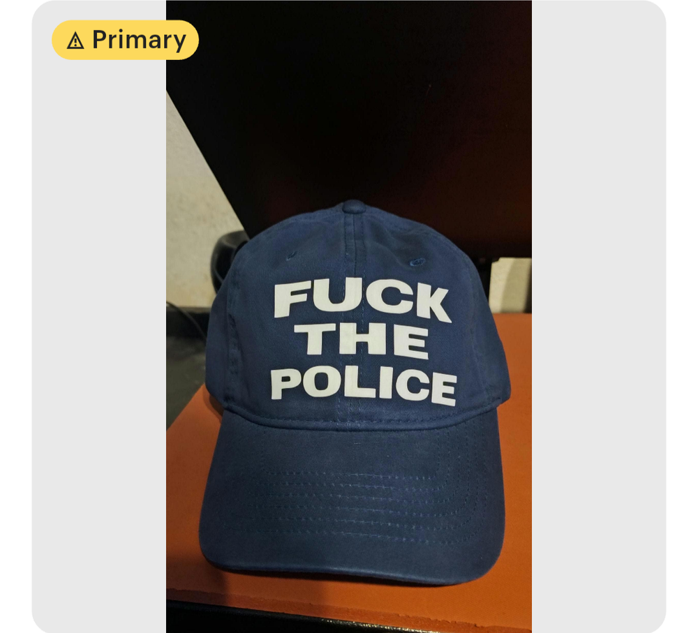 F the police hat 