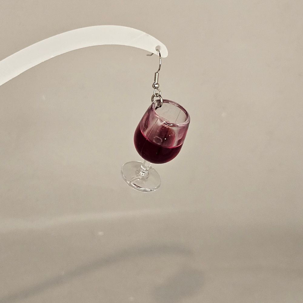 Item #195 Wine Glass Earring