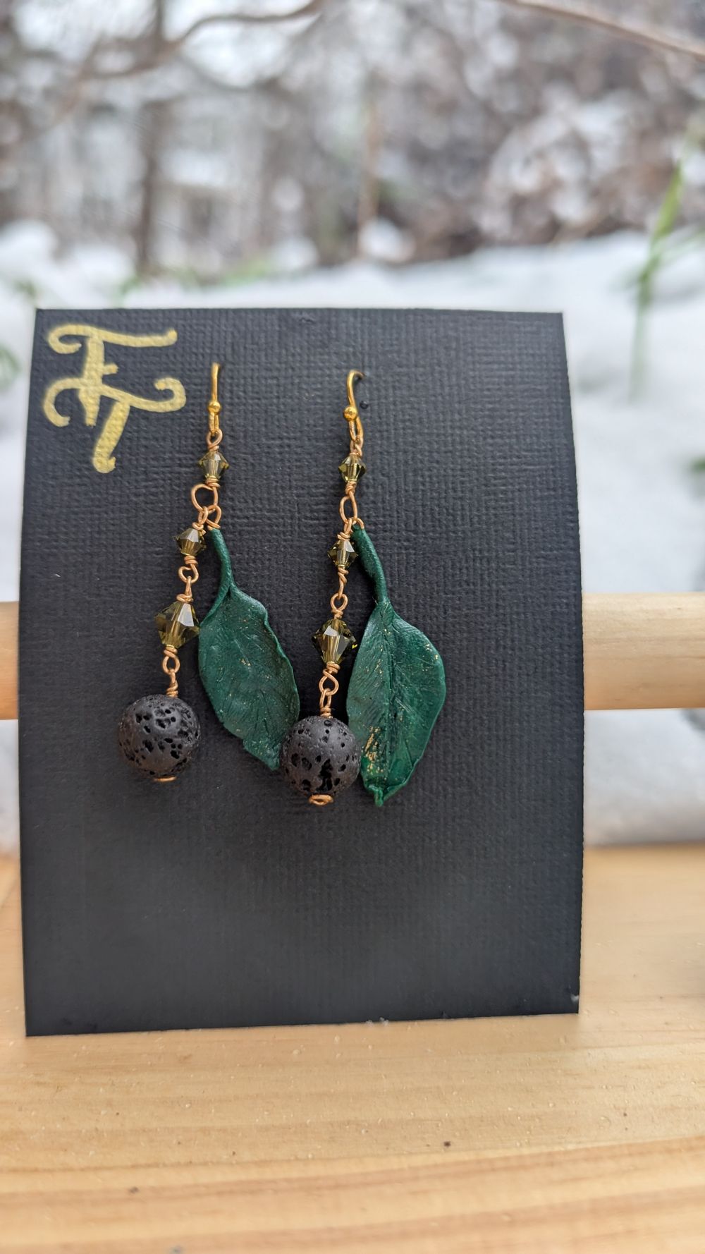 Paah têenva( Peppernut earrings)