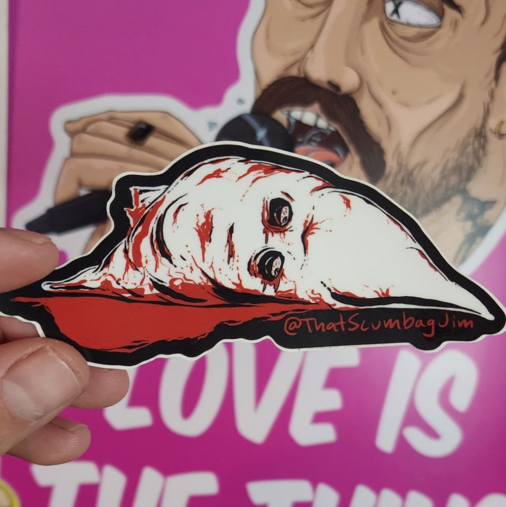 No Tolerance for Hate: Anti-Klan Sticker