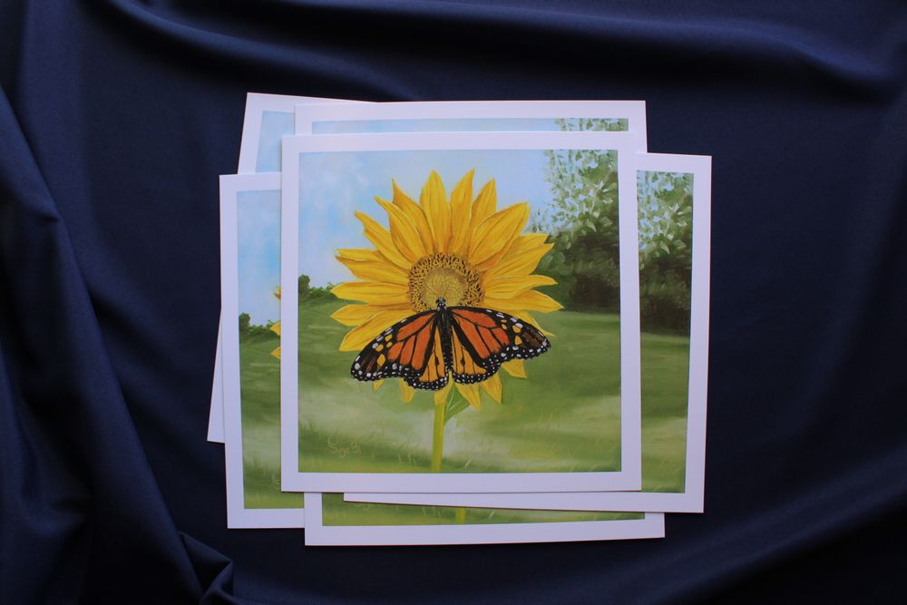 Sunflower Print 