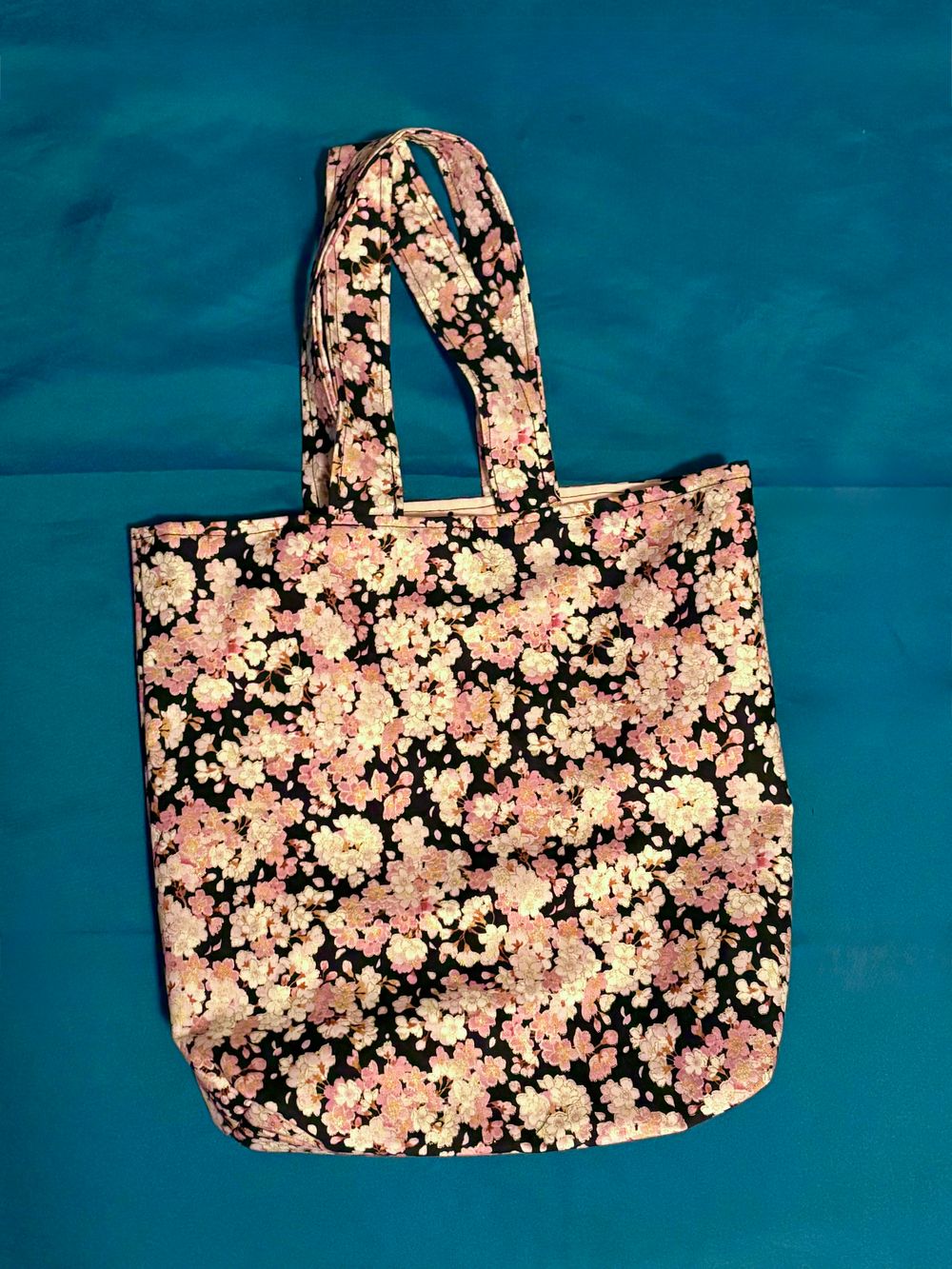 Japanese Florals Tote Bag