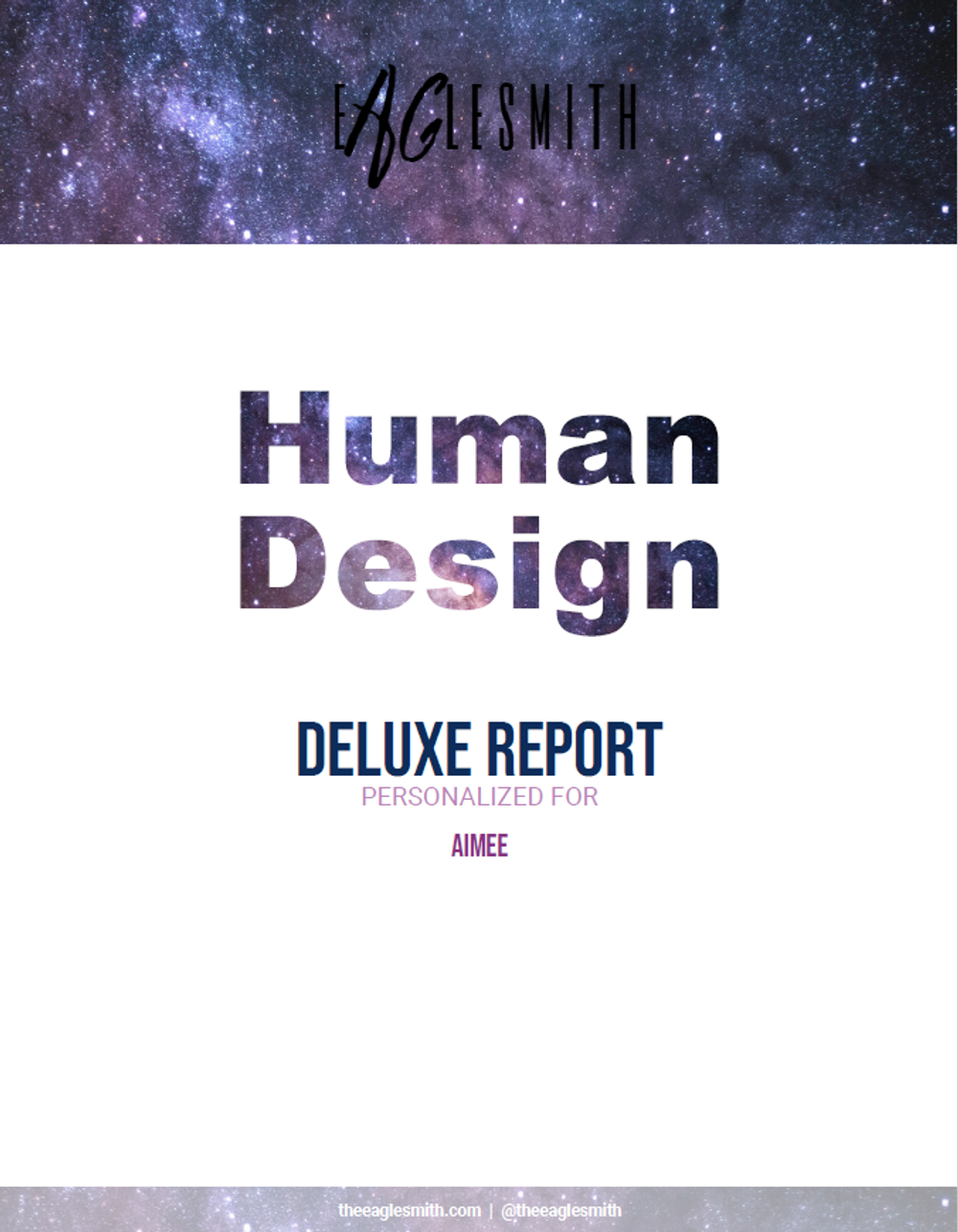 Deluxe Human Design Report