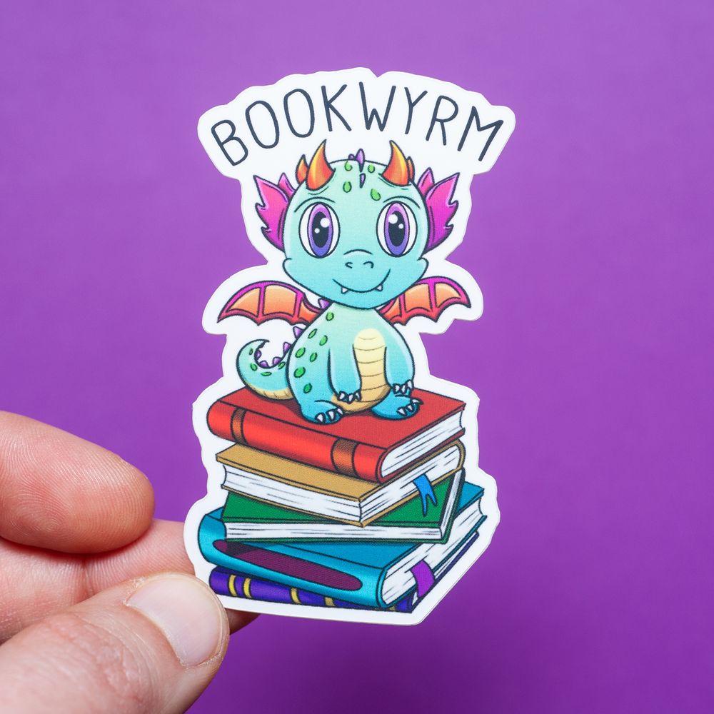 Bookwyrm sticker