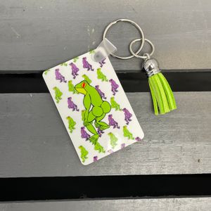 Green Tassel Frog Side 2