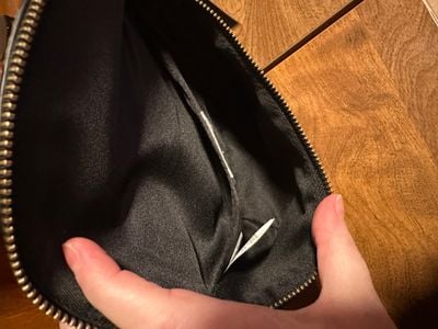 inside of bag