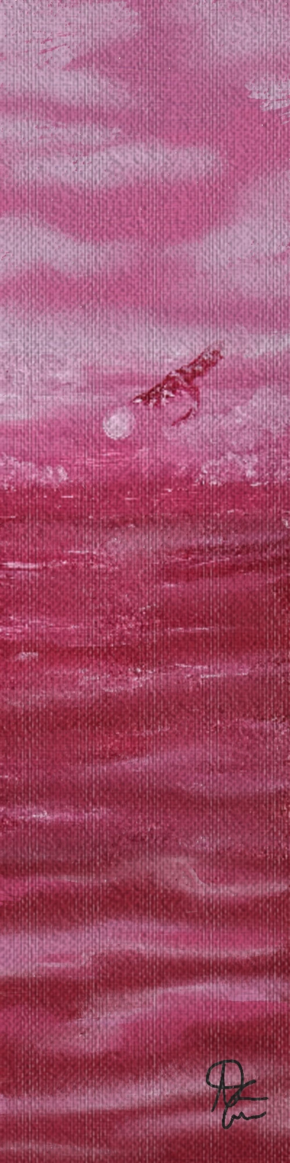 "Dragon Over the Red Sea" Fantasy Bookmark (Digital file only)