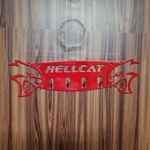 Dodge Hellcat Keychain Rack - Martin Metalwork LLC 