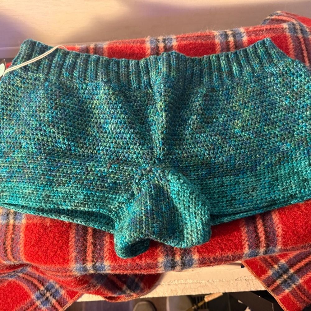 Variegated Shorts - Blues & Greens