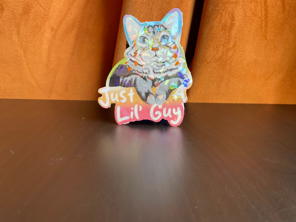 Lil Guy Autigender Pride Sticker