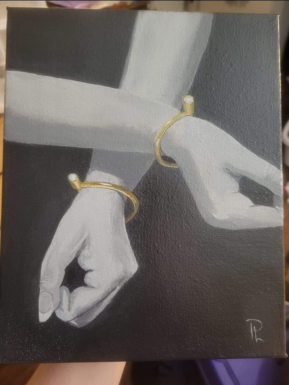 Large Acrylic Painting DEPOSIT 
