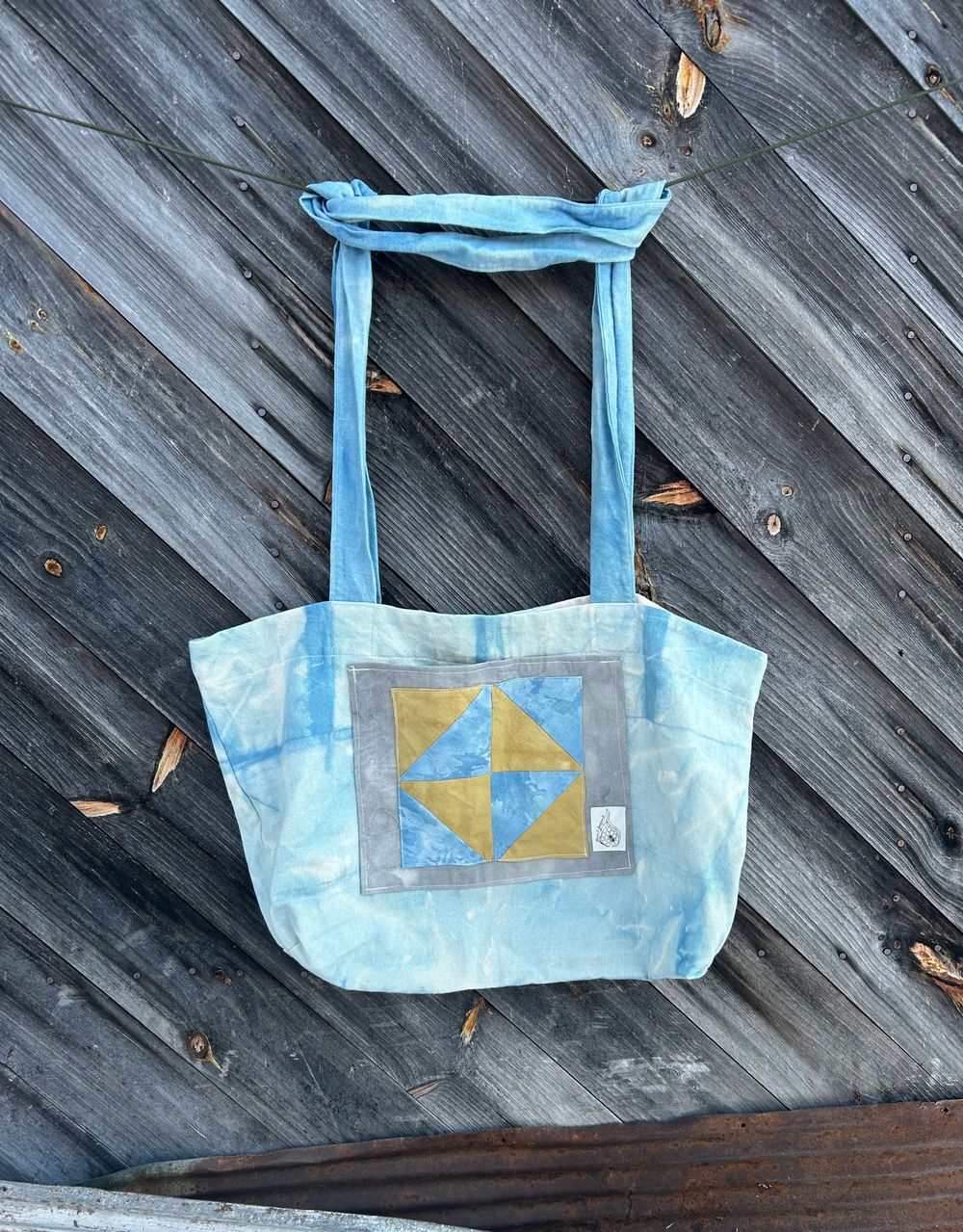 Large Indigo Tote