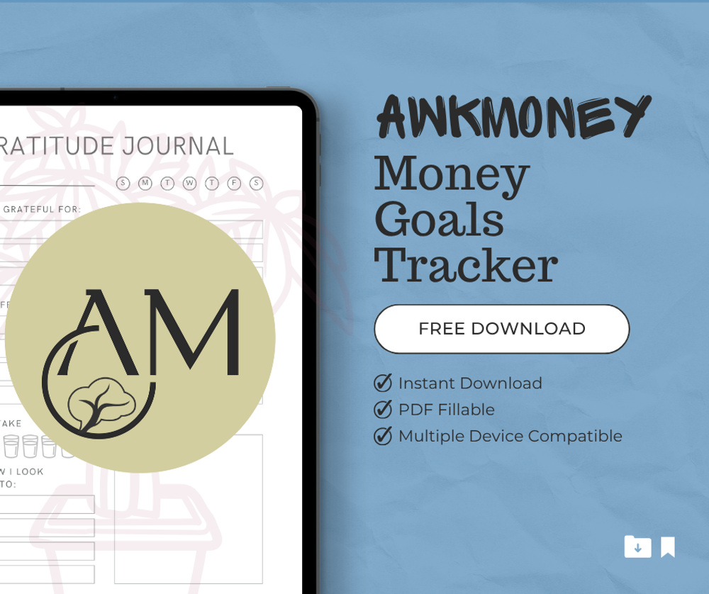 FREE Money Goals Tracker
