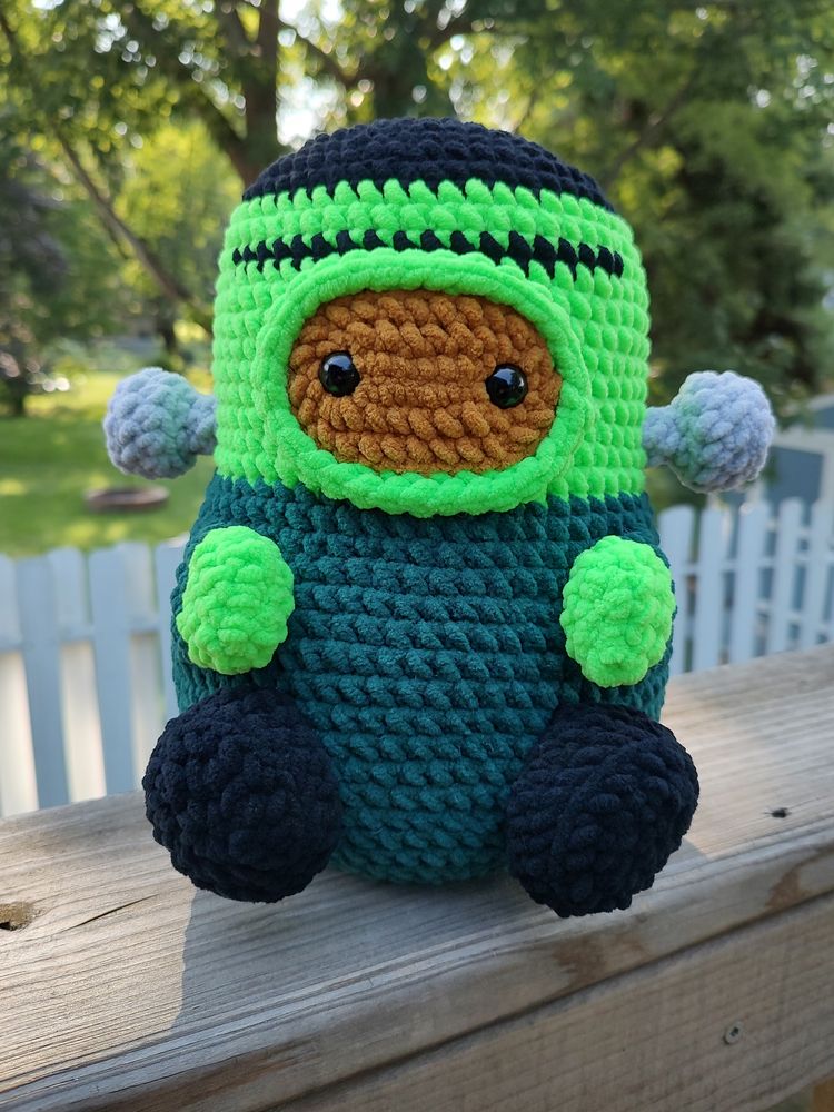 Frankentater crochet pattern
