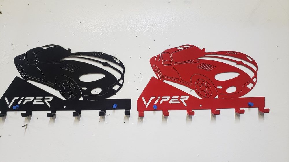 Dodge Viper Keychain Rack