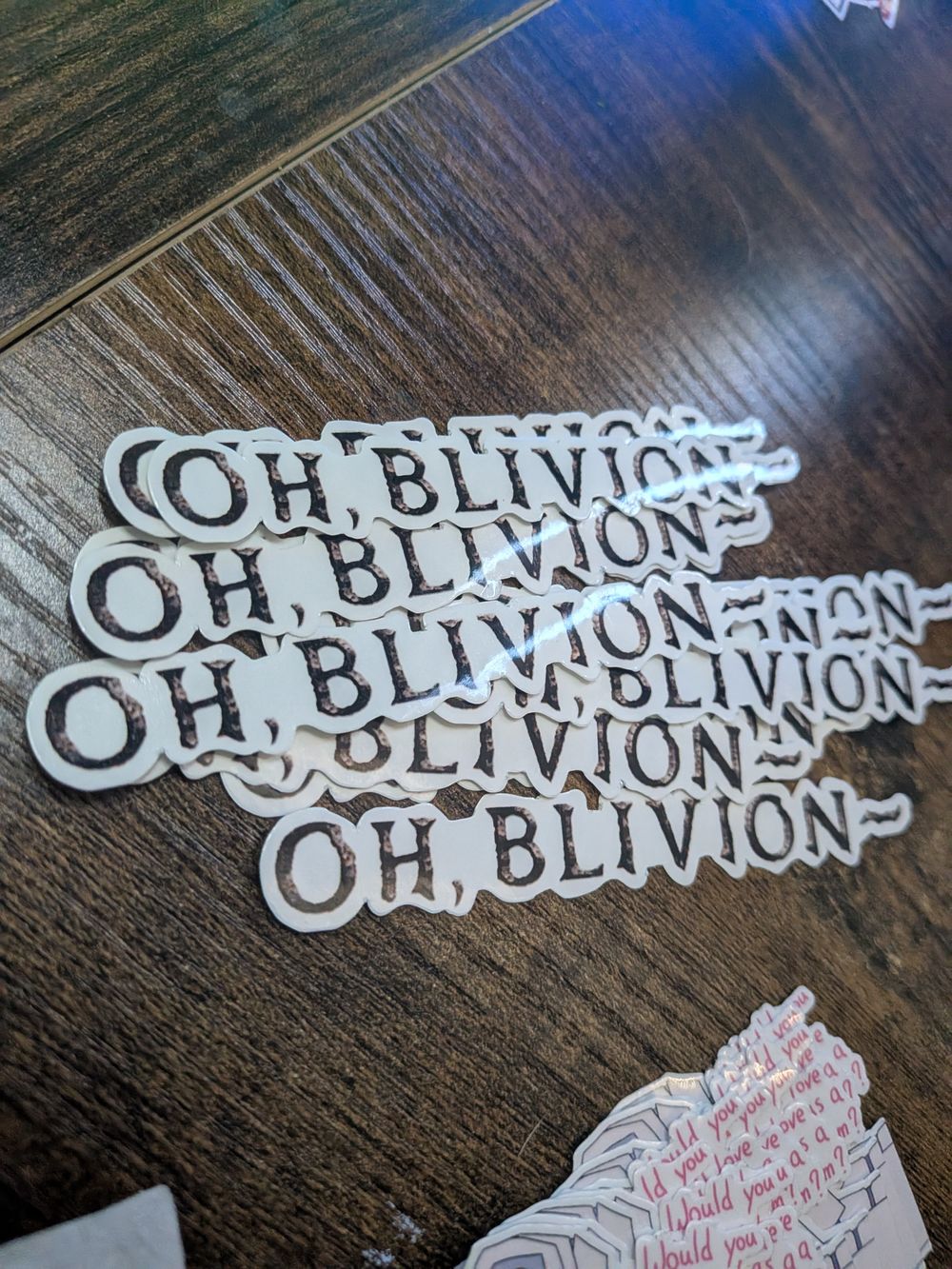 Oh, Blivion~ Elder Scrolls Sticker