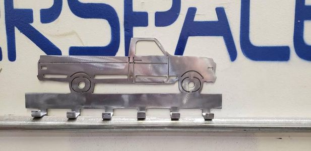 square body truck wall hung key holder boyfriend gift - Martin Metalworks