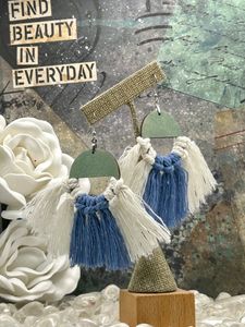 Blue and White