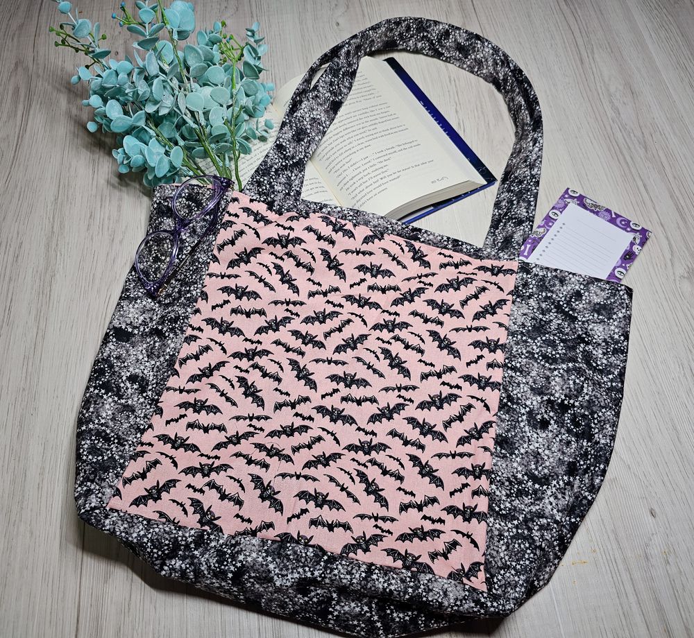 🌿 Upcycled Tote Bag – Eco-Friendly, Reversible & Built to Last